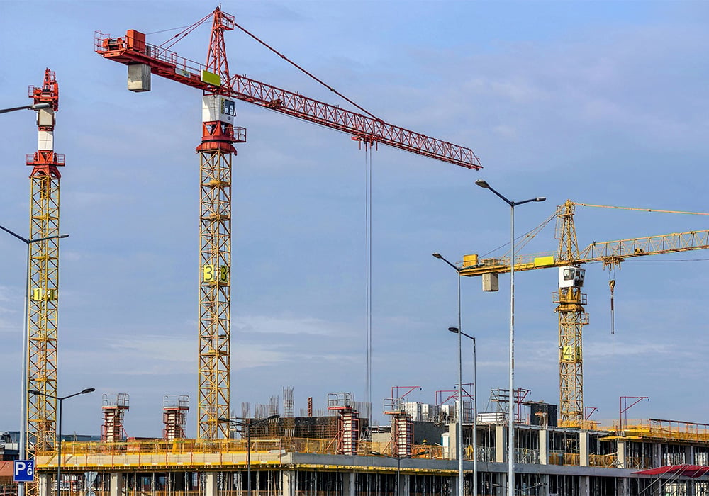 construction steel pipe application