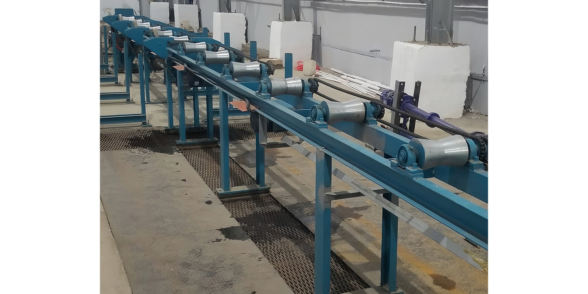 Pipe run-out equipment pictured in the existing XFX product gallery